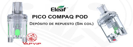 Depósito Pico COMPAQ Pod Eleaf España